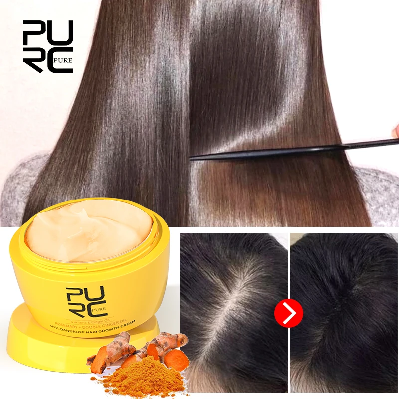 Purc Rosmarin öl Ingwer Haarwuchs maske profession elle Keratin