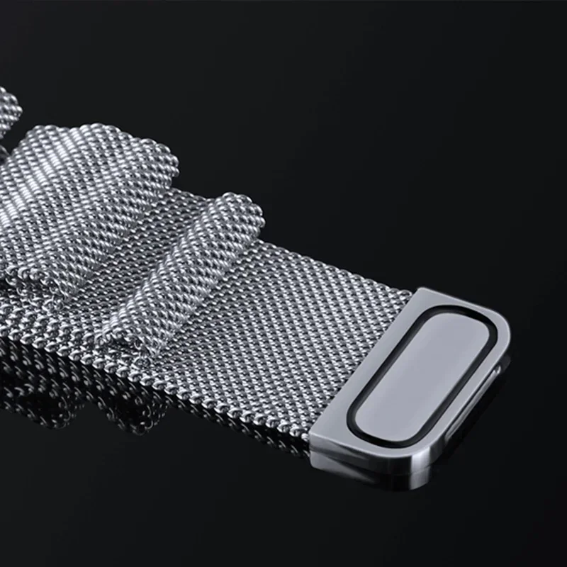 Elegant Milanese Stainless Steel Band for Apple Watch - Sleek Replacement Bracelet Strap