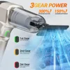SZUK Mini Car Vacuum Cleaner 9998700PA Strong Suction Portable Handheld Vacuum Cleaner Wireless Powerful Car vacuum Cleaner 4