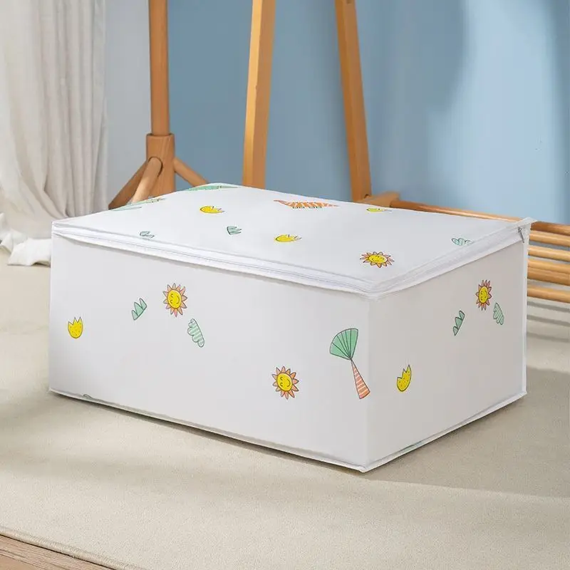 Kindergarten quilt storage bag, clothes moving packing bag, household finishing bag, cartoon large-capacity quilt storage bag 2