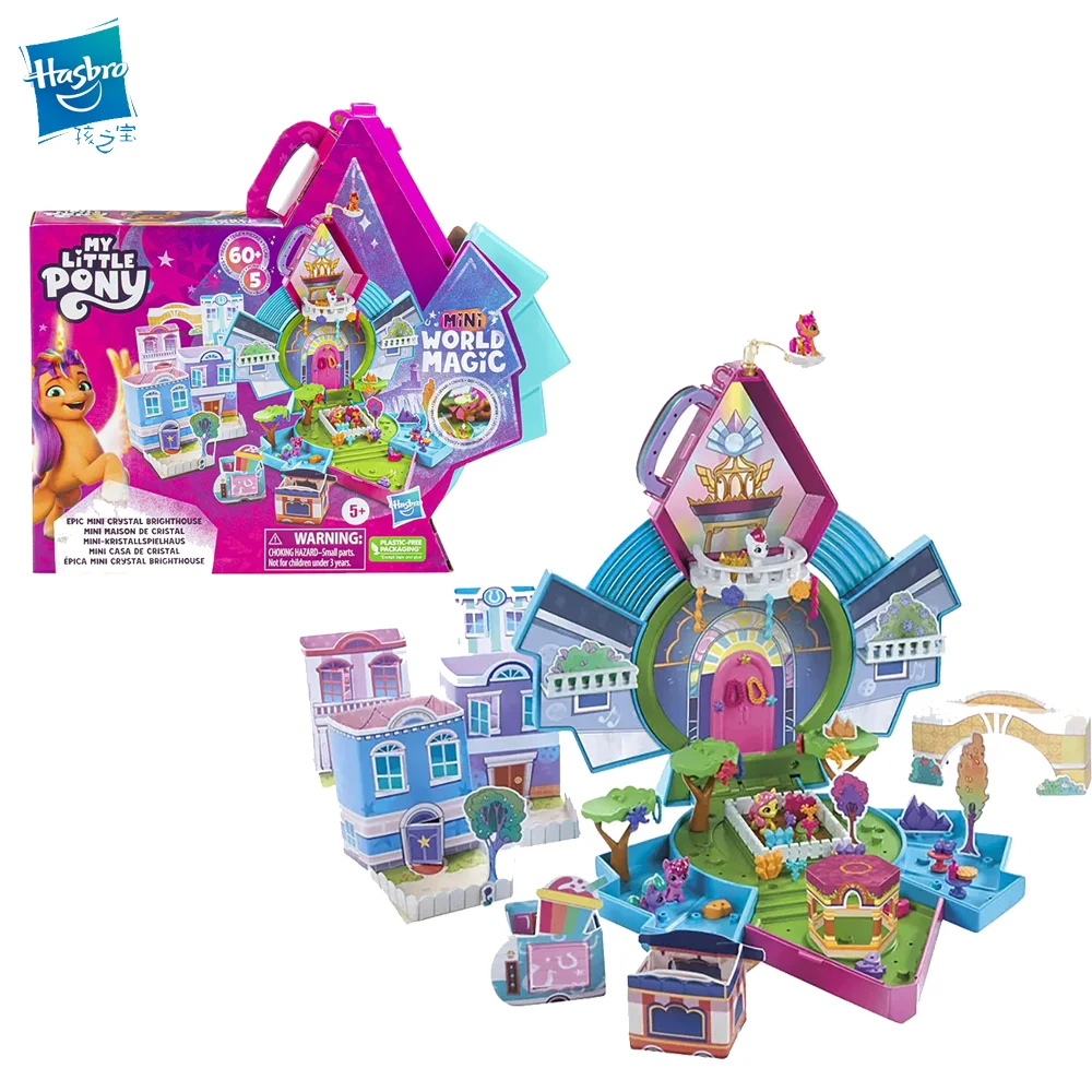 Playset com Acessórios - My Little Pony - Mini World Magic - Épica Mini  Crystal Brighthouse - Hasbro