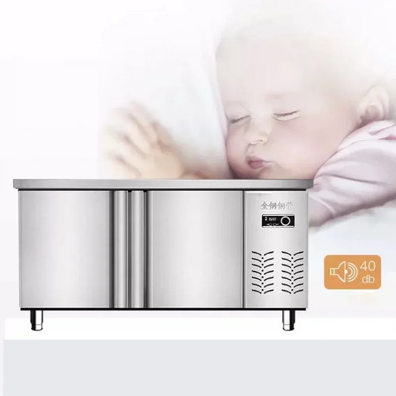 Refrigeration and Refrigeration Workbench Freezer Operation Table Refrigerator Platform Commercial Kitchen Freezer Restaurant