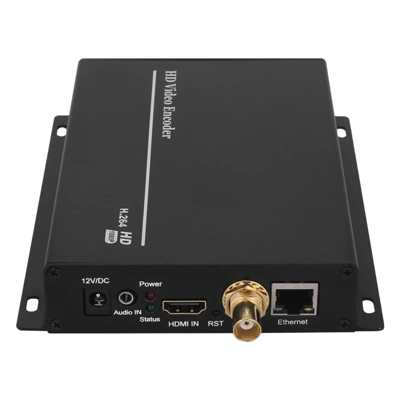 

H.265 Video Encoder + MIC Support HDCP SDI To IP Live Streaming Encoder IPTV