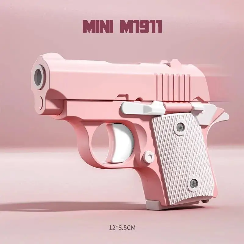 3D Printed Mini Pistol Toy - Action Mechanism
