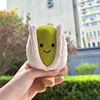 Plush Cat 10cm Nest Egg Toast Diving Doctor Hat Rabbit Face Pistachio Modeling Doll Interactive Toy for Cat Dog Pet Girl Gift 2