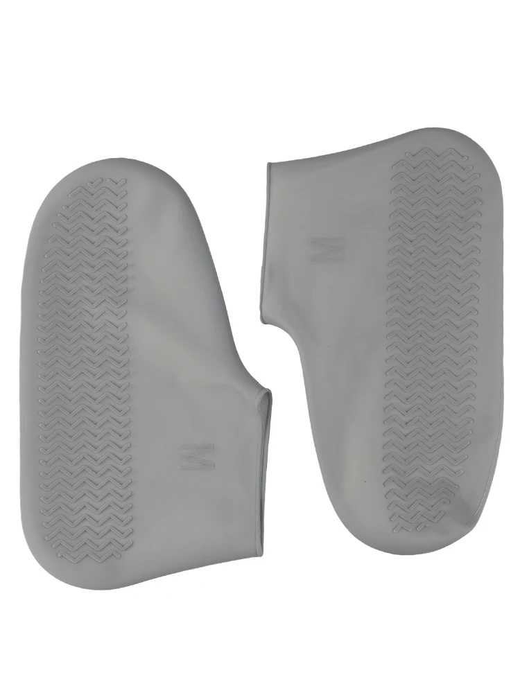 1 paar Wasserdichte Silikon Schuh Abdeckung Recycelbar Boot Abdeckung Schutz Wiederverwendbare Outdoor Regen Boot Überschuhe Wanderschuhe – Detail 16