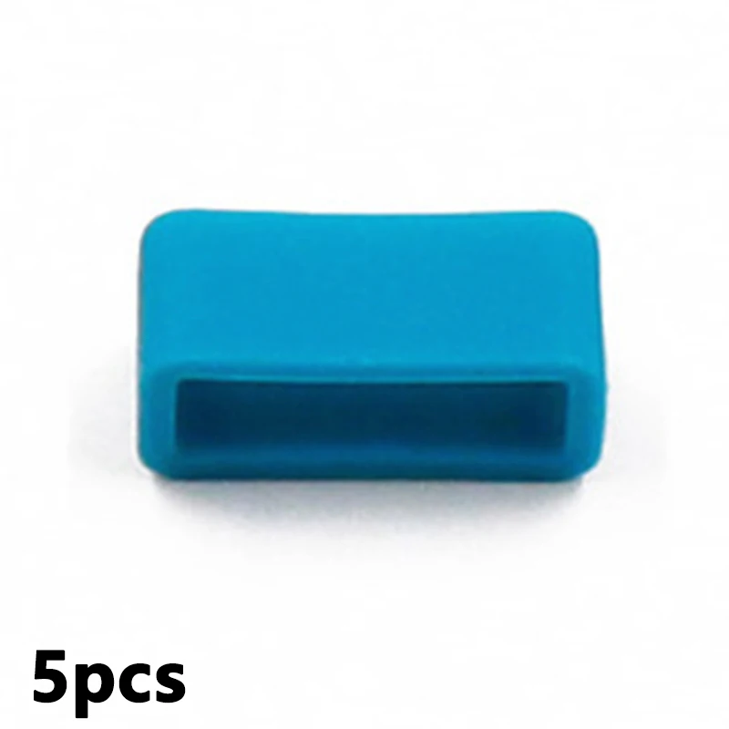 MOLZINY 8 Pezzi Anello Di Fissaggio Per Cinturino In Silicone Fibbia Di Ricambio Per Cinturino Orologio Passante Per Cinturino In Silicone Per Orologi - Foto 5