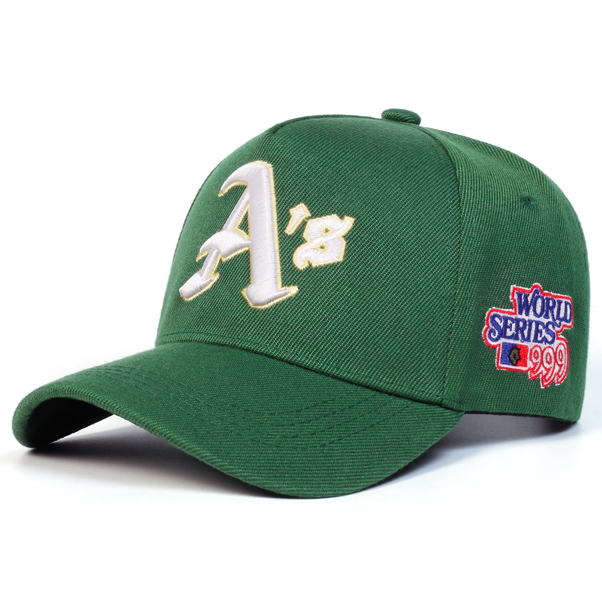 Unisex A'S Letter Embroidery Baseball Caps Spring Autumn Outdoor Adjustable Casual Hats Sunscreen Hat Sports Cap