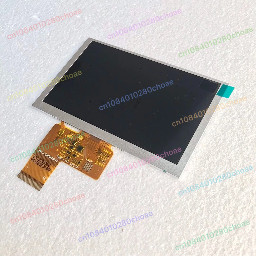 5-Inch TFT LCD 800x480 high resolution 40
