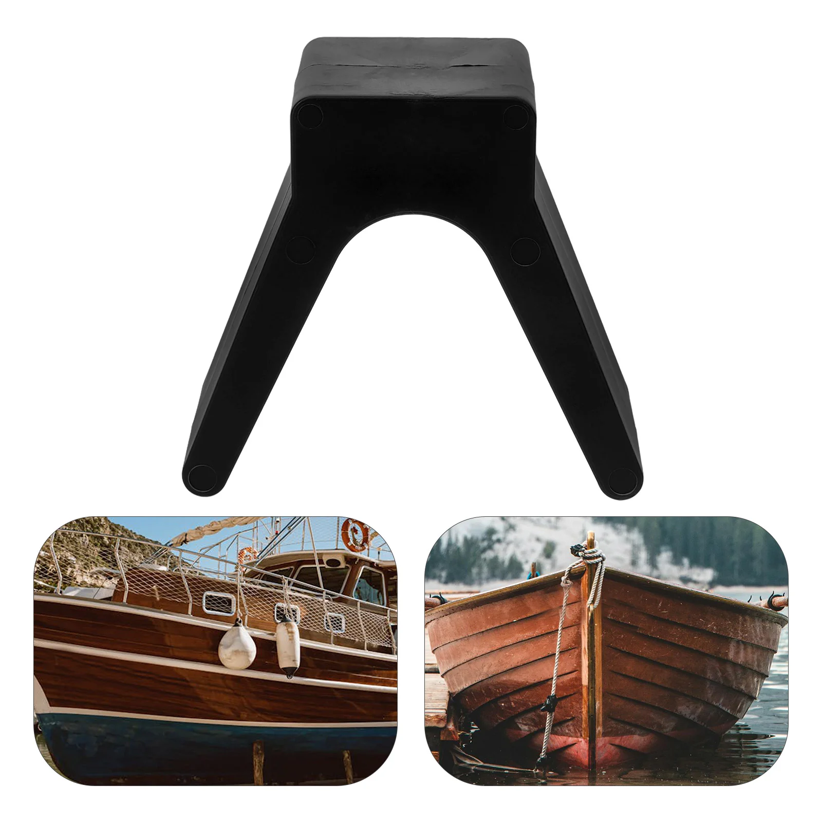

Replaceable Stop Block Boat Bow Stop Replaceable Rubber Stop Block Boat Trailer Stop Block
