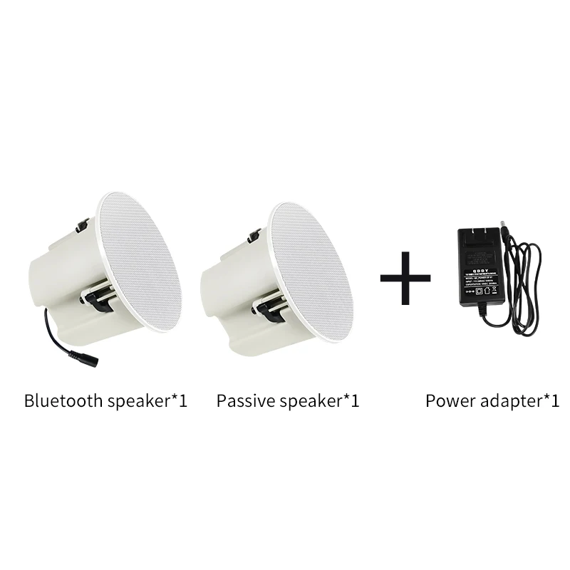 S5D Kits 20W Coaxial Smart Bluetooth-compatible Home Theater Sound In-Wall Loudspeaker Amplifier Ceiling Speaker bluetooth speaker wall ceiling speaker