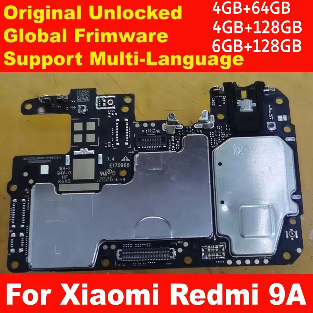Original Global Frimware Mainboard For Xiaomi Redmi 9A Full Chips original-global-frimware-mainboard-for-xiaomi-redmi-9a-full-chips