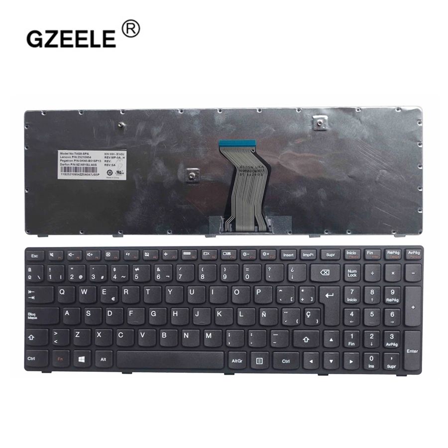 Teclado do Portátil para Lenovo G500 G510 G505 G700 G710 Preto us sp gr uk Novo - Imagem 3