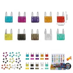 272 - Piece Automotive Fuse Set - Small, Medium, and Mini Zinc Fuses Collection (272PCS)