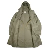 WW2 US unifor M47 Windproof American Soldier Jacket Casual Training windproof Men's long loose coat 3