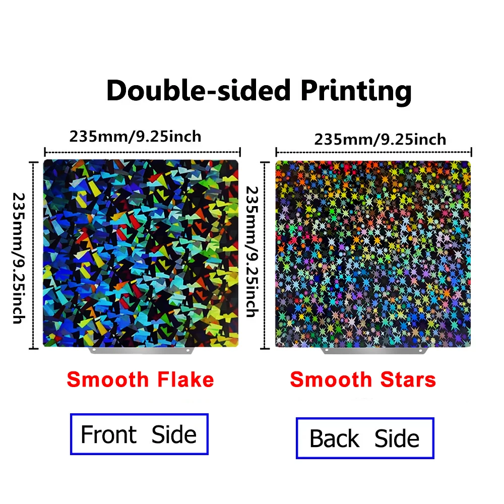 Lastra in PEI per Ender 3/5 CR20 Pro, Piastra di Stampa a Doppia Faccia in Acciaio Armonico per Elegoo Neptune 4/3 Pro - Image 5