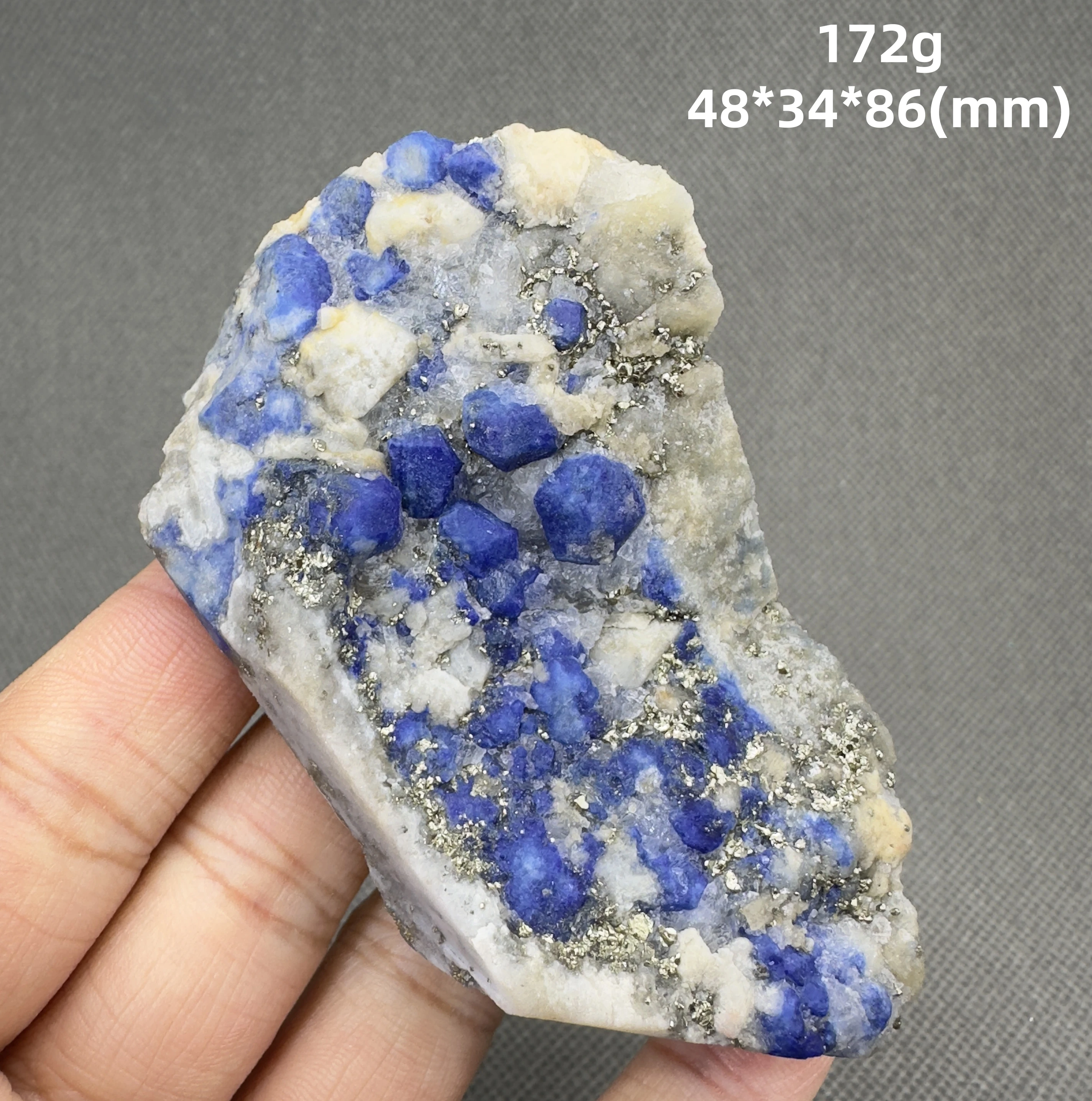 Natural Afghan Old Mine single crystal lazurite Lapis lazuli