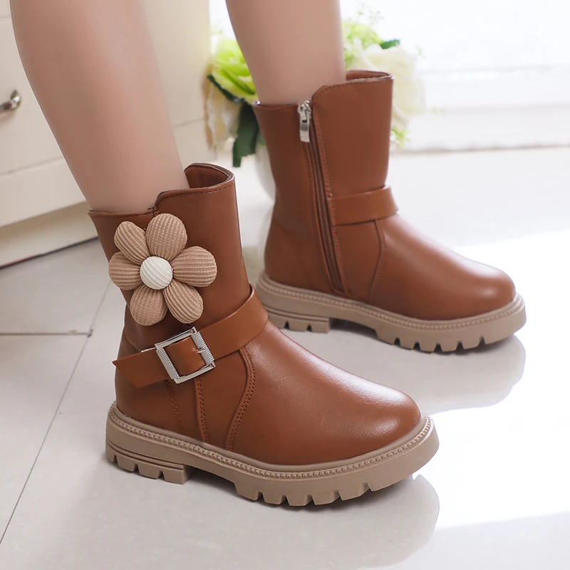 Mädchen Stiefeletten Kinder Boots Mädchen Prinzes Produktbild-Vorschau 8