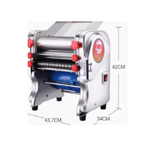 Stainless Steel Automatic Electric Tortilla Pasta Pizza Maker Noodle Cutter Noodle Machine
