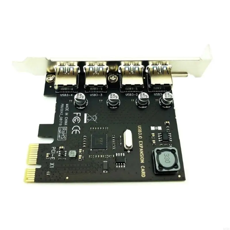 BX0E PCIE to USB 4 ��Ʈ PCIEXPRESS ����� ī�� PCIE3.0 ����ũž ��ǻ�� �� Ȯ�� ������ �ͽ��ٴ� ����