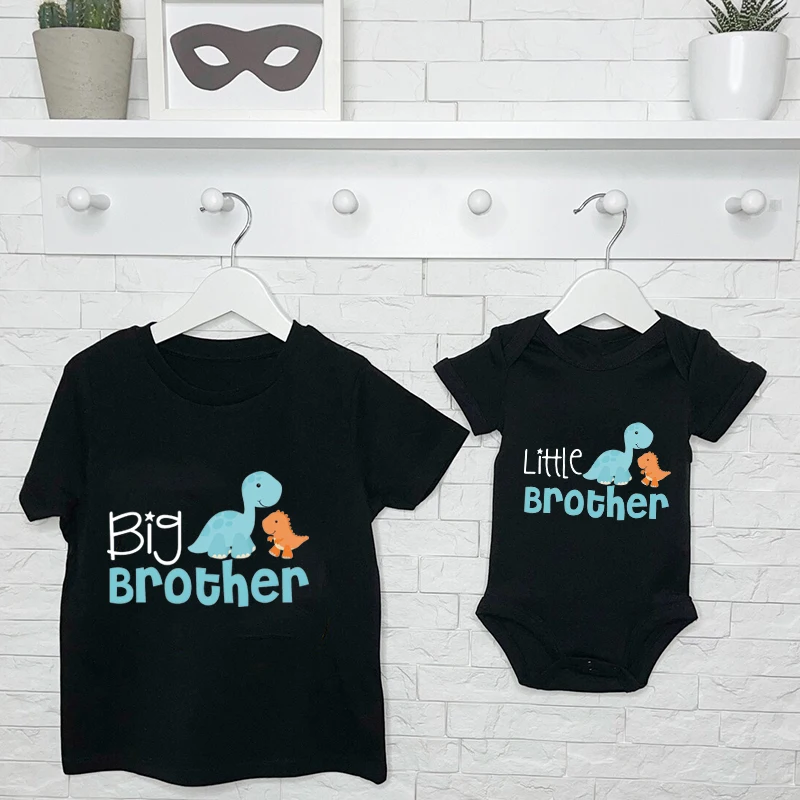 Big & Little Brother Dinosaur Tees 1