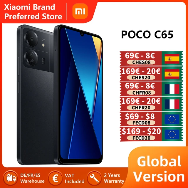 Xiaomi Poco C65 256GB 8GB RAM (FACTORY UNLOCKED) 6.74 50MP (Global)