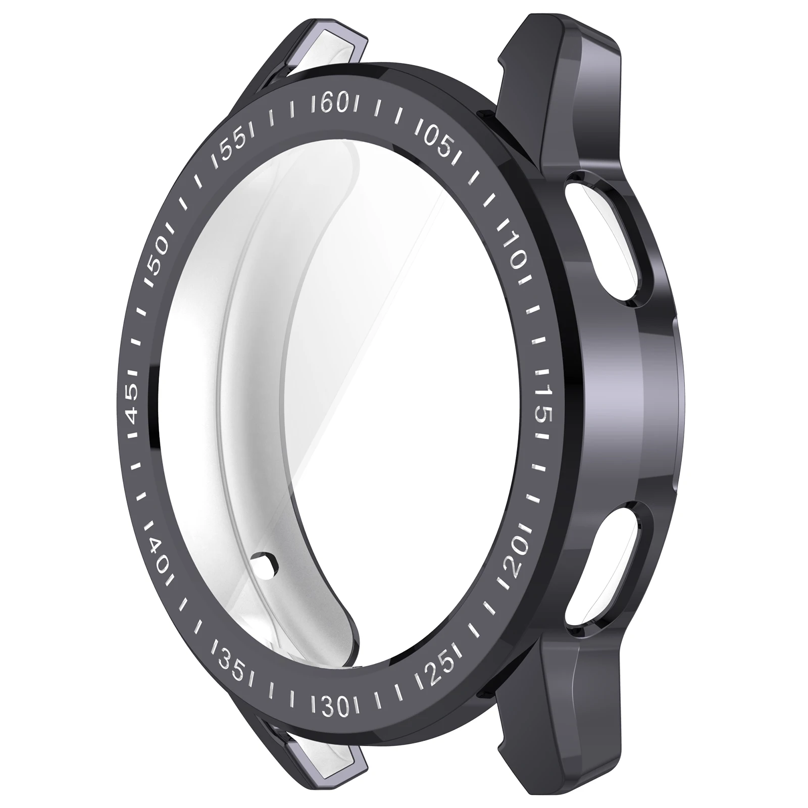 Enhanced 360° TPU Protective Case Cover for Smartwatch - Full Coverage Accessory Shell