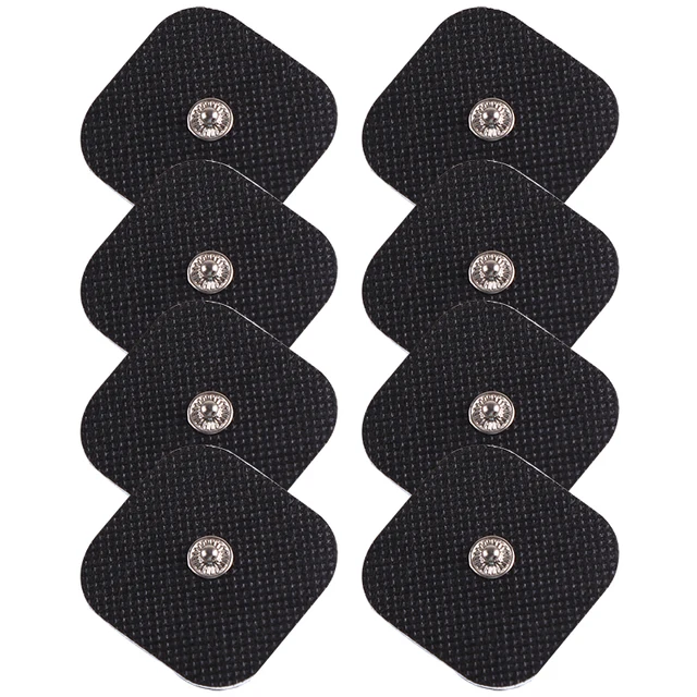 50/100pcs4x4cm EMS TENS Electrode Pads Gel for Acupuncture Physiotherapy Massage Device Pulse Muscle Stimulator Massager Sticker 6