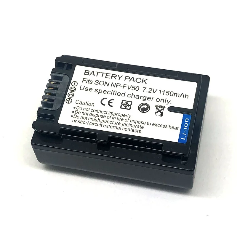 NP-FV100 NP-FV50 NP-FV70 Battery and Charger for SONY NP FV50 FV70 FV100 FV30 FH60 FH70 FH100 CX700 CX760 AX100E SX83 SX63 CX580