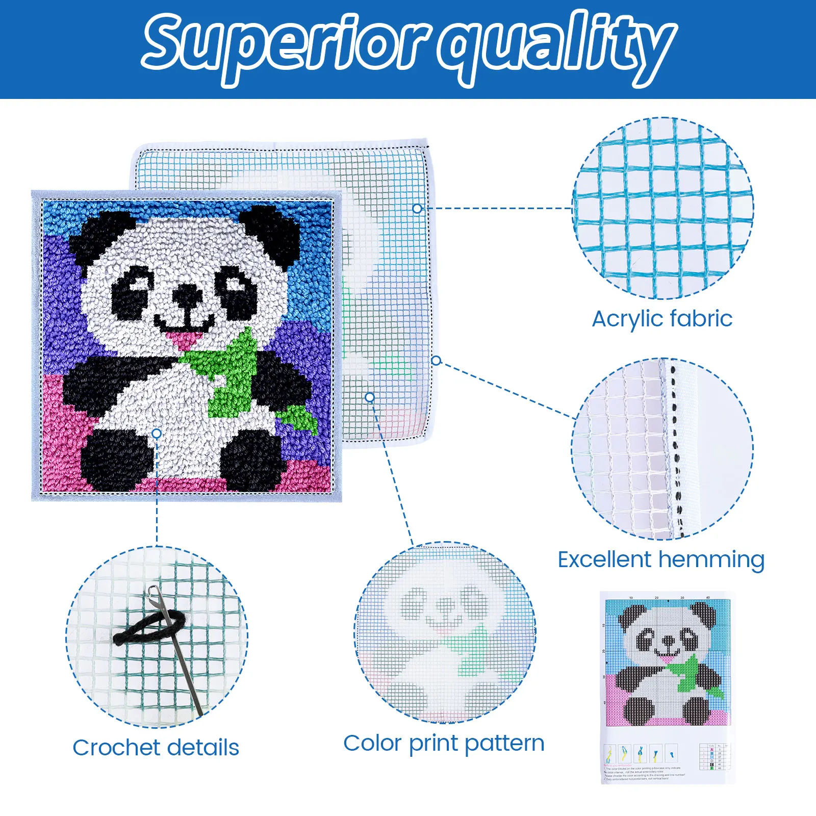 Cartoon Latch Hook Kit 2