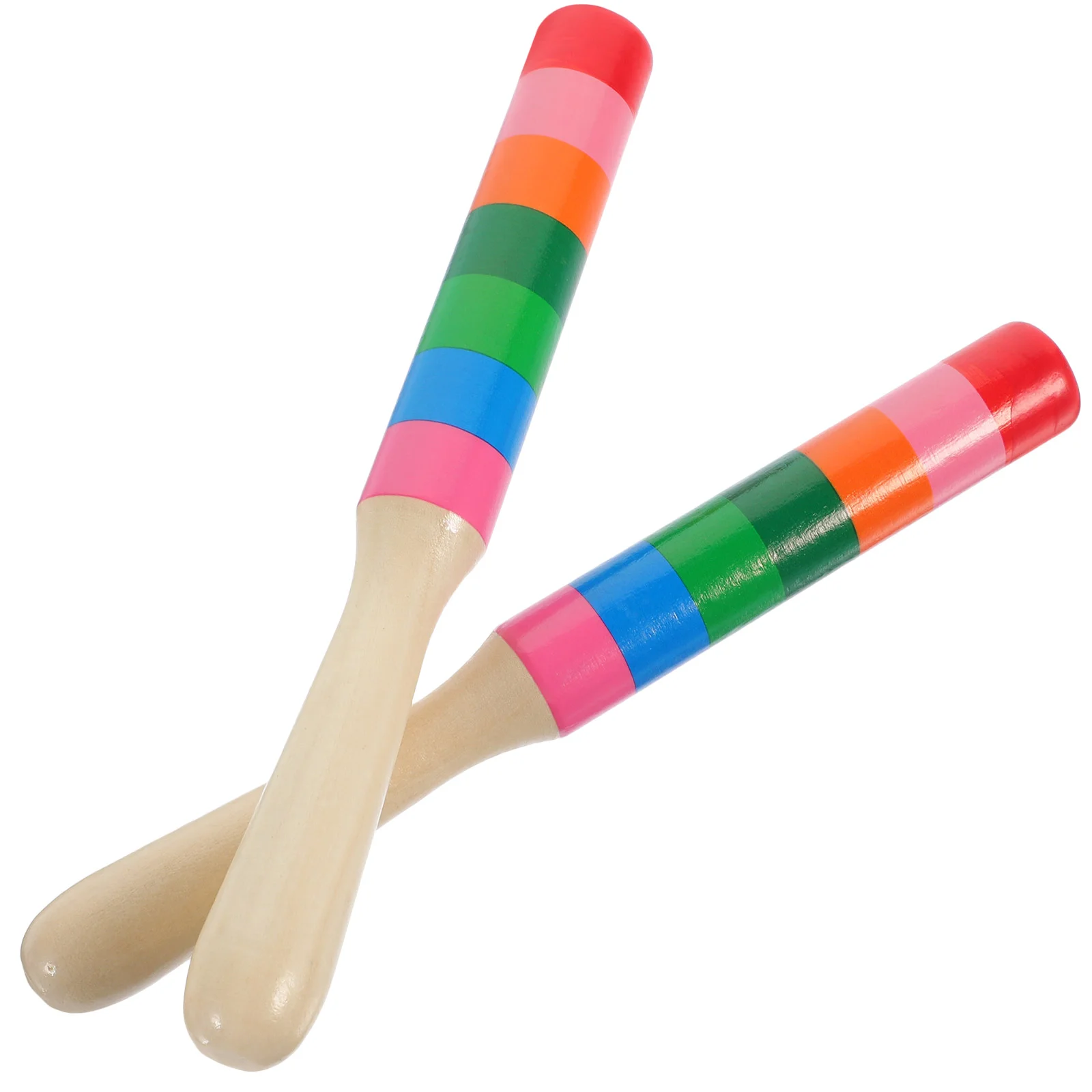 

Colorful Sound Stick Musical Wood Sticks Instrument Accessories Percussion Wooden