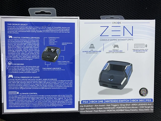 New Cronus Zen for PS5/PS4/Switch/Xbox Series X/S/Xbox One/ Mouse