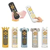 Infant Simulation TV Remote Control Toys with Music and Light Musical Baby Toy Sensory Remote Kid Baby Toys for 1 2 3 Year Old 3