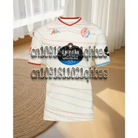 24-25 Summer Real Valladolid Home Match Dress 3D Printed T-shirt Comfortable Quick Drying Fabric Breathable Football Sports Top 1