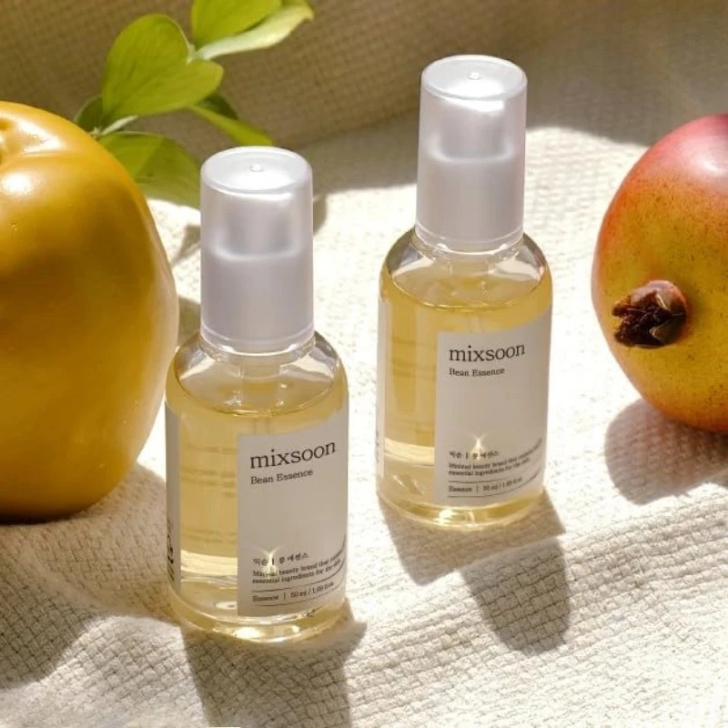 Korean Skin Care Mixsoon Bean Essence Hyaluronic Acid Exfoliating Facial Serum Hydrating, Moisturizing and Antioxidant Essence - immagine 5