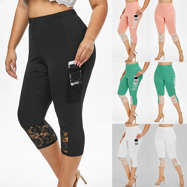 Plus Size Clothes Women's Leggings Summer Thin Modal High Waist Gym Tight  Short Pants Running Fitness Outfits Sport Yoga Pants - AliExpress