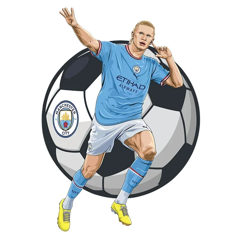 irregular Football Star Wooden Jigsaw Sports Stars Puzzle for Kids Adults Educational Fabulous Gift 300 Pcs DIY Puzzle Toys 2