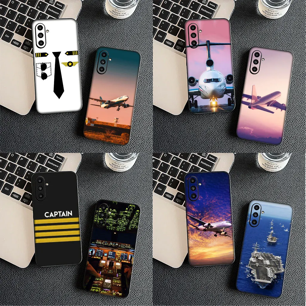 Aircraft Travel Airplane Pilot Epaulette Design Phone Case