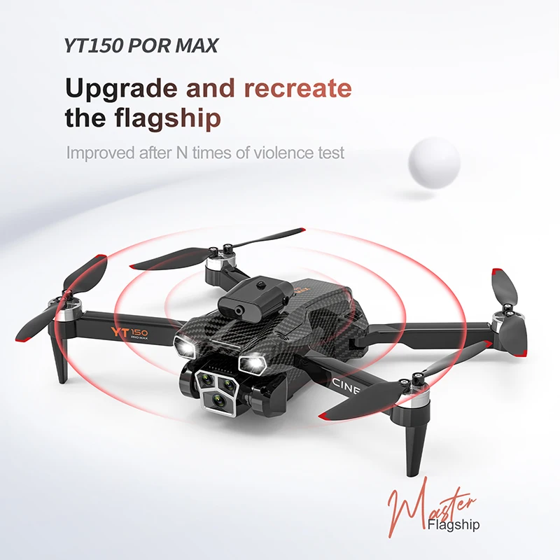 Drone YT150 8K HD WiFi 5G FPV Moteurs Sans Balais