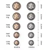 10pcs Retro Crown Metal Buttons For Clothing Sewing Accessories DIY Designer Luxury Sweater Overcoat 15mm Button Craft Supplies 3
