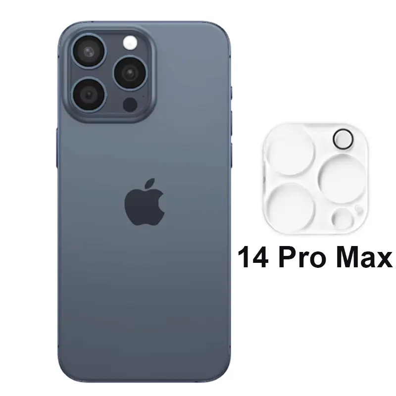 Premium 4-Pack Tempered Glass Camera Lens Protector