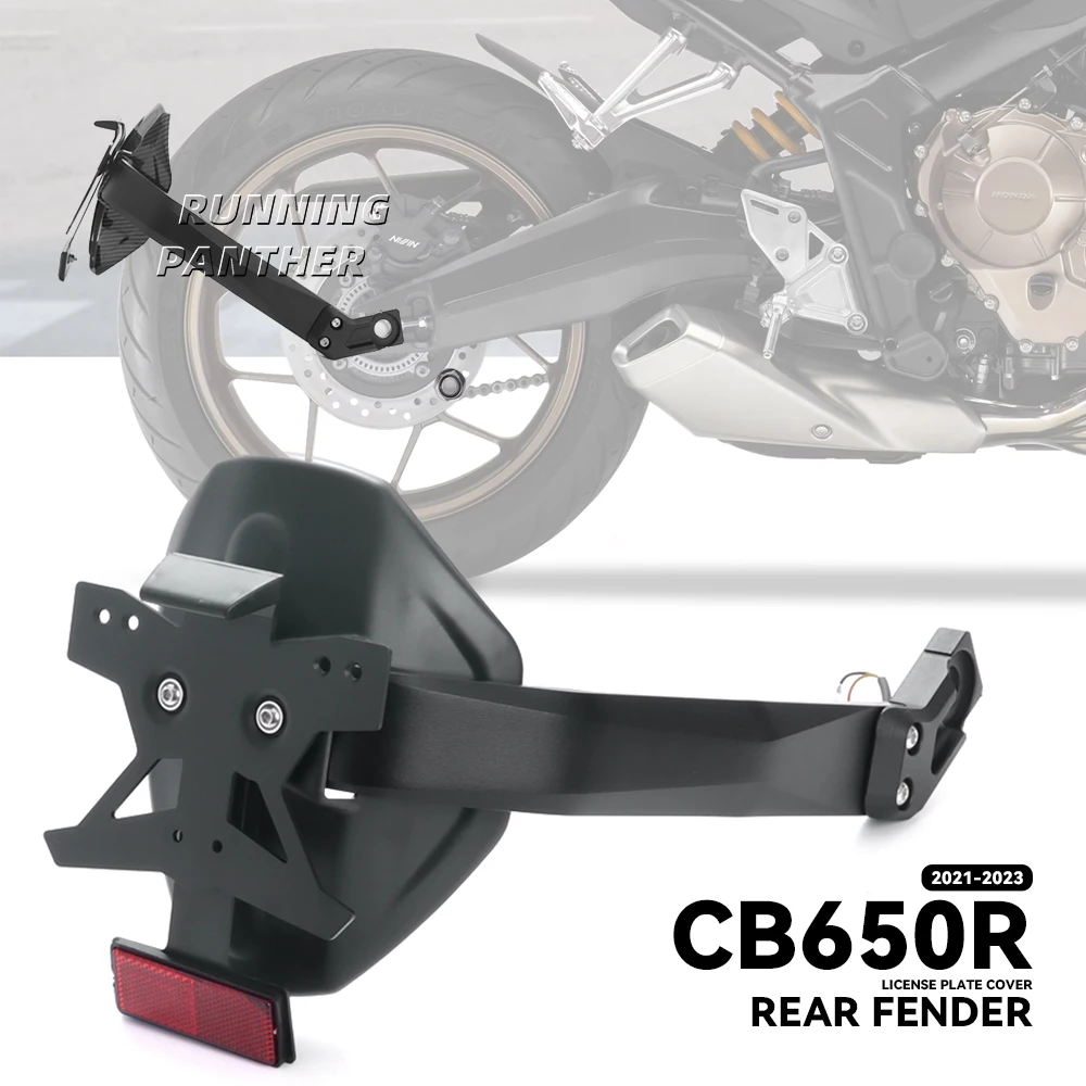 

Задние брызговики для мотоцикла со светодиодным освещением, подходит для Honda CB650R cb650r 2021-2023, аксессуары