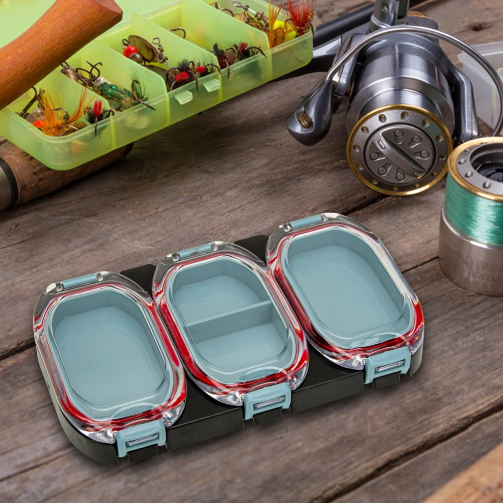 Magnetic Fishing Hook Outdoor Fishing Gear Accessories Box Waterproof Fishing Accessories Box Lures Hooks Baits Storage Box
