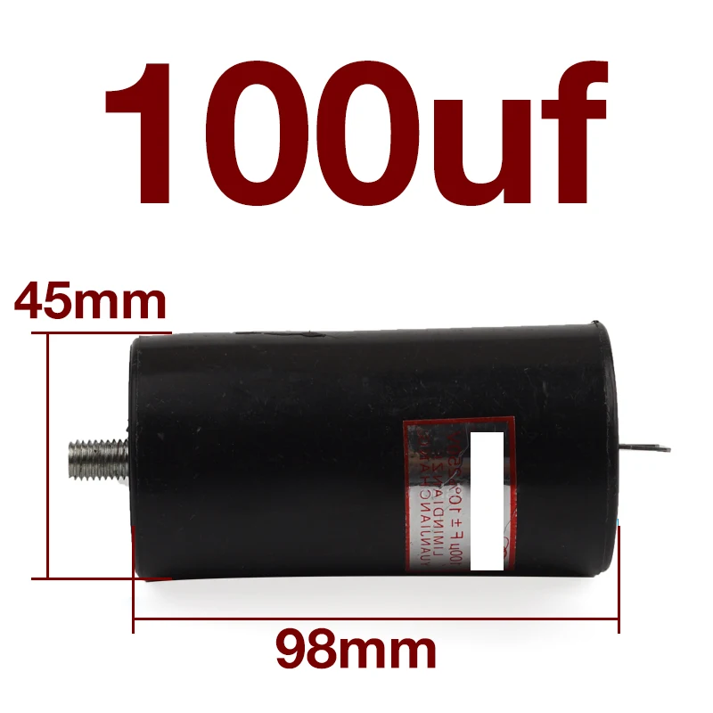 100uf Capacitor Replacement Parts 100uf Air Compressor Air Pump Air Compressor Washer Car Wash Capacitor Bottom Screw 1622369480 blow off valve replacement aftermarket parts for atlas copco screw air compressor 1622 3694 80