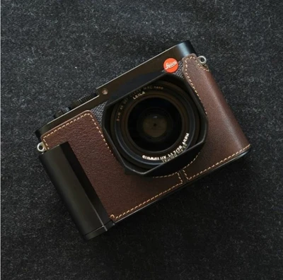 Per Leica Q Q2 Qp Custodia Protettiva Scatola Base Accessori Per La Pelle Lavoro Manuale Fotocamera Fotografica Custodia In Vera Pelle Di Vacchetta Cu