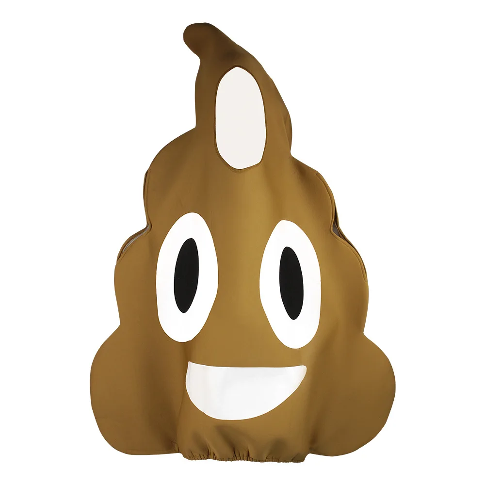 

Костюм на Хэллоуин для родителей и детей, одежда для фекалий, унитаз, одежда для детей и взрослых, ворс фекалий для выступления на танцевальной сцене