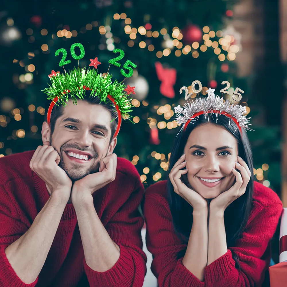 New Year'S Eve Decorations,,Christmas headbands for Girl,Christmas Ornaments