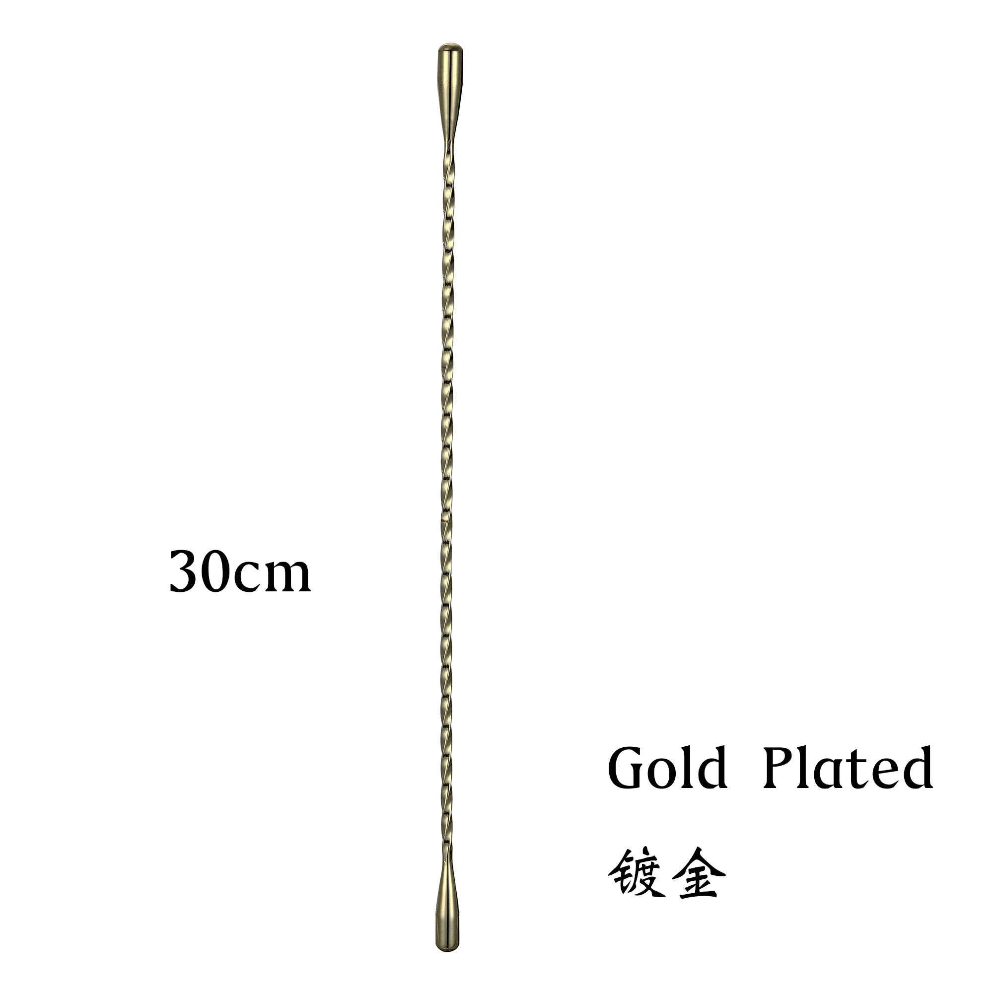 Cocktail stir sticks Stainless Steel Coffee Beverage Stirrers Stir Cocktail Drink Swizzle Stick Double Teardrop Stirrer