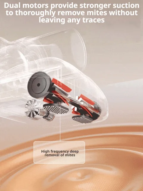 진드기 없는 침실을 위한 3-in-1 가정용 흡입 진드기 제거기