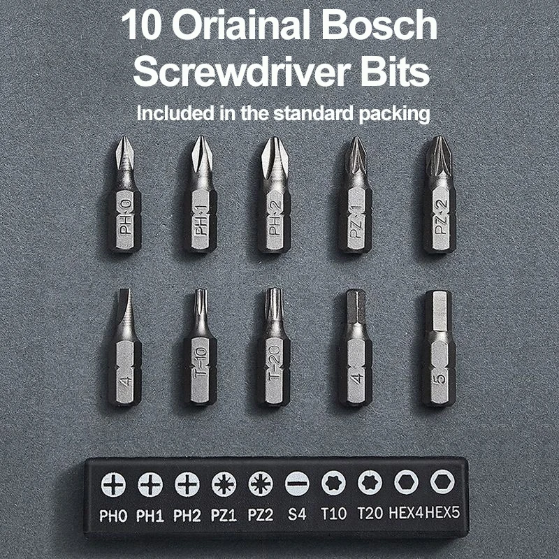 Bosch IXO 3 screwdriver offers high efficiency and performance